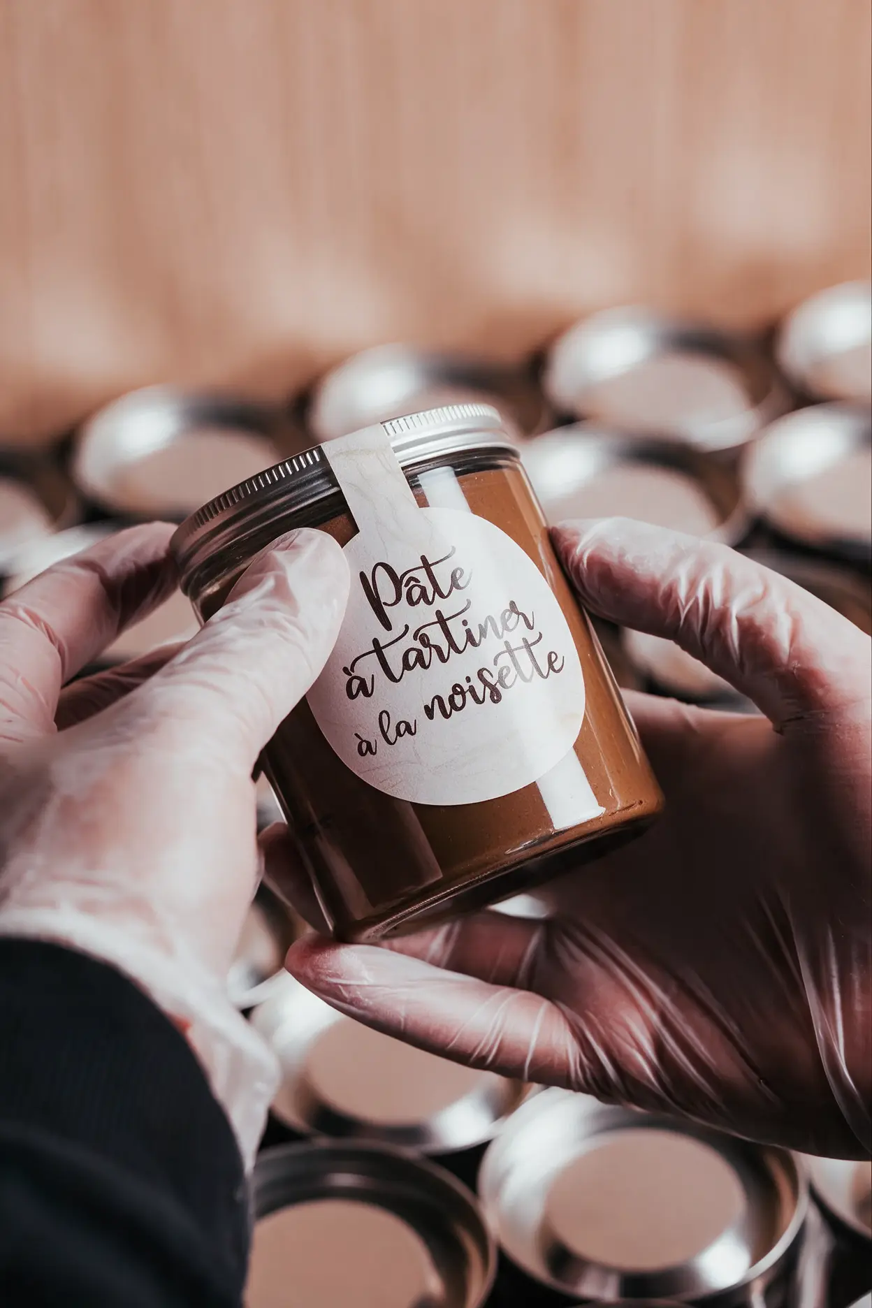 Pâtes à tartiner à la noisette